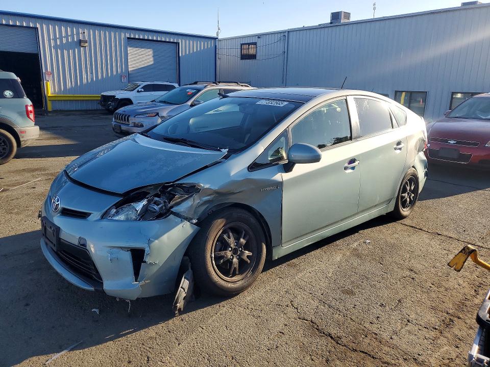 2014 Toyota Prius VIN JTDKN3DU9E1823732 COPART salvage auction — REAR END, Salvage Title, sold $1,250 on 2026-08-14 (photo 1)