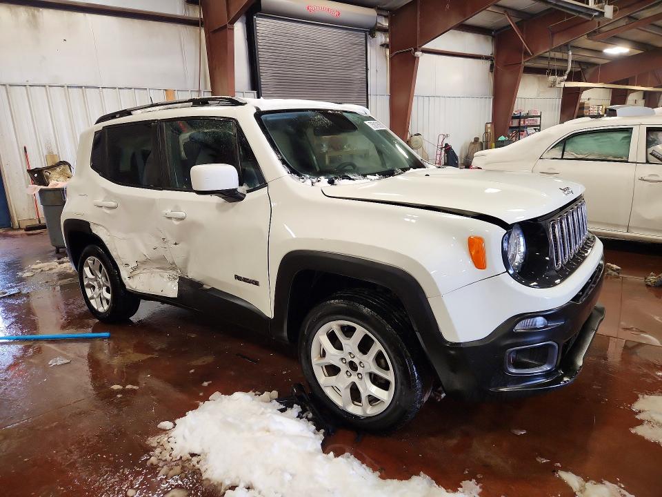 2018 Jeep Renegade VIN ZACCJBBB9JPH94223 COPART salvage auction — SIDE, MI - CERT OF TITLE-SALVAGE VEHICLE, sold $1,350 on 2026-08-14 (photo 4)