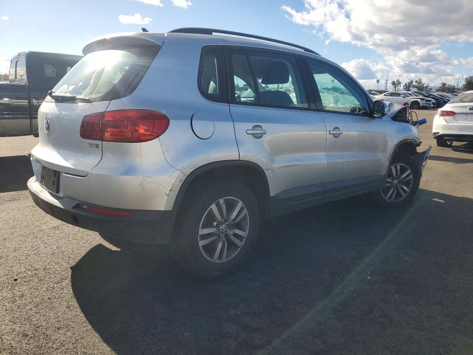 2017 Volkswagen Tiguan VIN WVGAV7AX4HK017759 COPART salvage auction — FRONT END, Other, sold $225 on 2026-08-12 (photo 3)