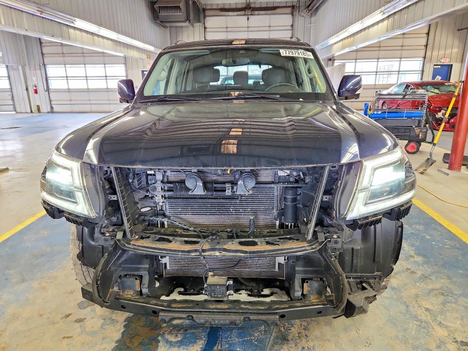 2022 Nissan Armada VIN JN8AY2BC2N9162087 COPART salvage auction — FRONT END, IN - BILL OF SALE - PARTS ONLY, sold $12,800 on 2026-07-27 (photo 5)