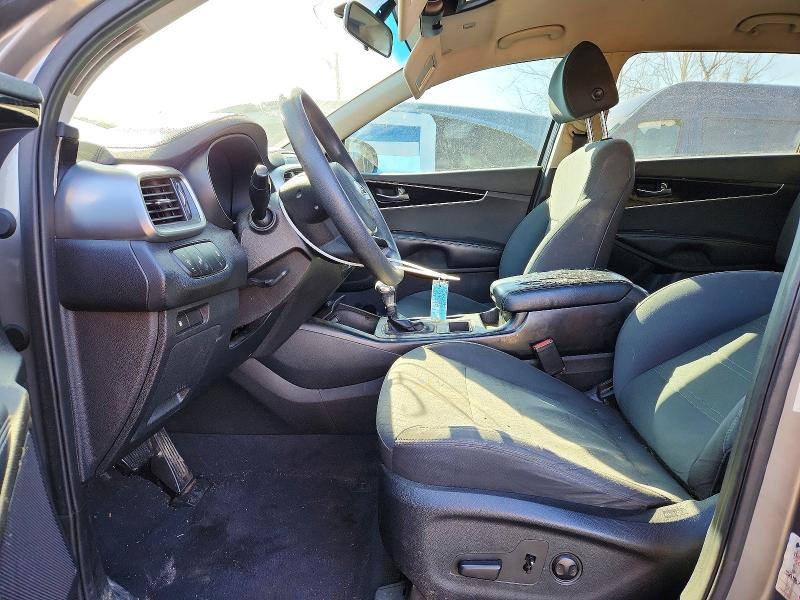 2019 Kia Sorento VIN 5XYPGDA52KG530365 COPART salvage auction — REAR END, Mi - Certificate Of Title, sold $2,250 on 2026-07-09 (photo 7)
