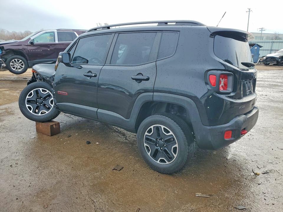 2016 Jeep Renegade VIN ZACCJBCT7GPD28614 COPART salvage auction — FRONT END, Il - Salvage Certificate, sold $1,100 on 2026-07-15 (photo 2)
