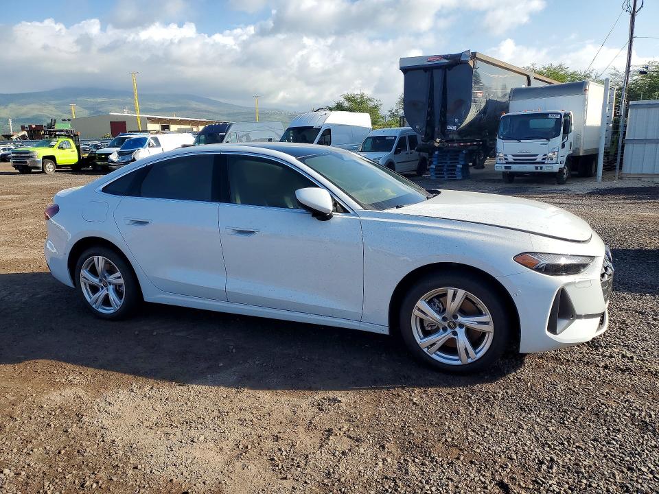 2025 Audi A5 VIN WAU2BCFU3SN044396 COPART salvage auction — Burn Interior, Hi - Certificate Of Title, sold $14,300 on 2026-07-20 (photo 4)