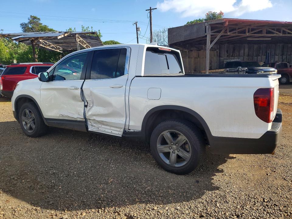 2022 Honda Ridgeline VIN 5FPYK3F53NB034161 COPART salvage auction — SIDE, Hi - Certificate Of Salvage, sold $375 on 2026-07-27 (photo 2)