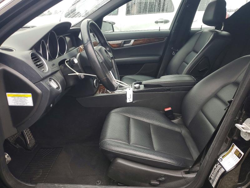 2014 Mercedes-benz C-klasse VIN WDDGF4HBXEA932093 COPART salvage auction — REAR END, Ga - Cert Of Title-Salvage Court Or, sold $1,150 on 2026-07-16 (photo 7)