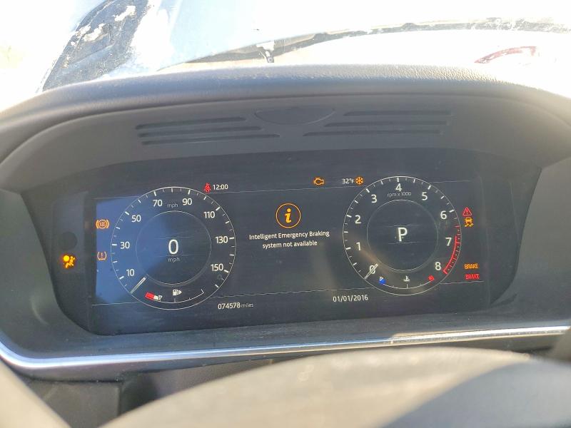 2020 Land rover RANGE ROVER VIN SALWR2SU6LA889650 COPART salvage auction — FRONT END, Oh - Cert Of Title-Salvage, sold $9,200 on 2026-07-08 (photo 9)