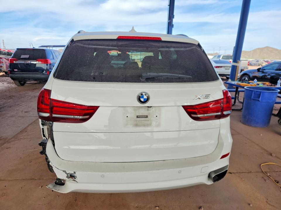 2016 BMW X5 VIN 5UXKR0C59G0S92892 COPART salvage auction — REAR END, Salvage Title, sold $7,700 on 2026-07-28 (photo 6)