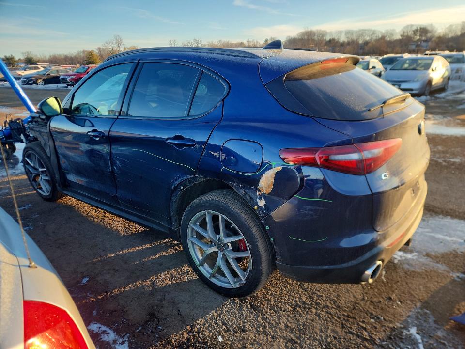 2019 Alfa romeo Stelvio VIN ZASPAKBN5K7C55101 COPART salvage auction — FRONT END, Ct - Cert Of Title-Salvage, sold $3,150 on 2026-07-09 (photo 2)