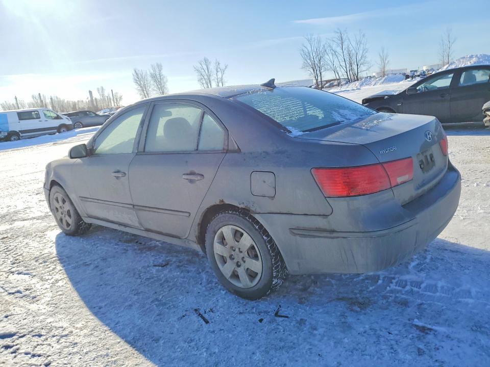 2009 Hyundai Sonata VIN 5NPET46C49H483675 COPART salvage auction — SIDE, Qc - Gravement Accidente, sold $575 on 2026-07-07 (photo 2)