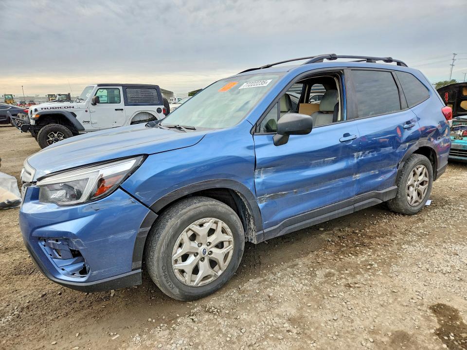 2021 Subaru Forester VIN JF2SKADC5MH502928 COPART salvage auction — FRONT END, Ca - Salvage Certificate, sold $2,600 on 2026-07-24 (photo 1)