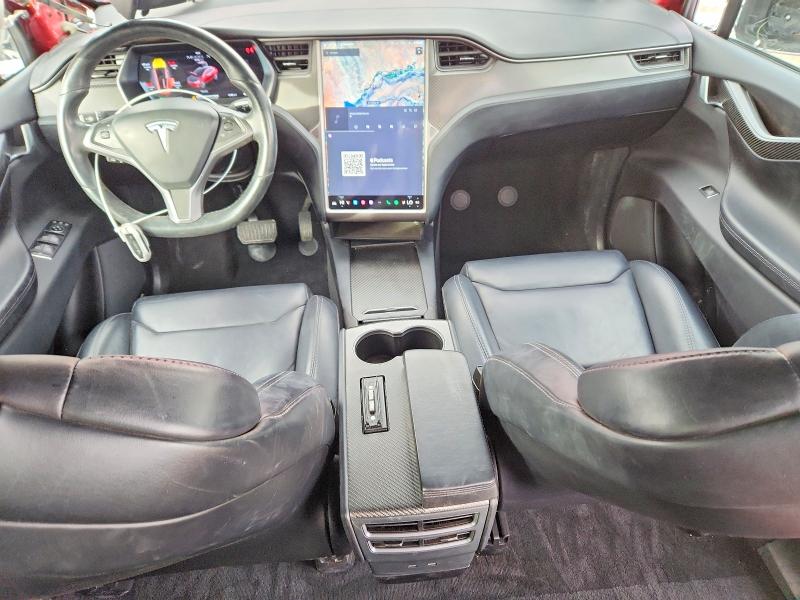 2018 Tesla Model x VIN 5YJXCBE2XJF113002 COPART salvage auction — ROLLOVER, Nv - Salvage Title, sold $5,000 on 2026-07-02 (photo 8)