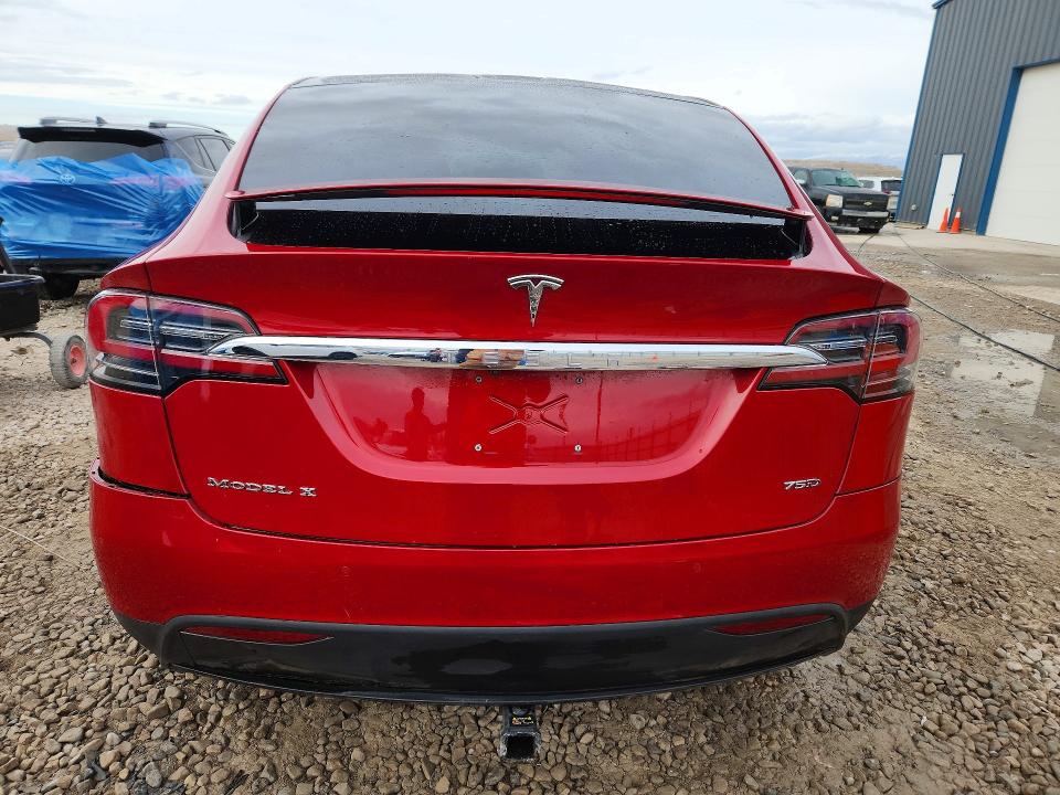 2018 Tesla Model x VIN 5YJXCBE2XJF113002 COPART salvage auction — ROLLOVER, Nv - Salvage Title, sold $5,000 on 2026-07-02 (photo 6)