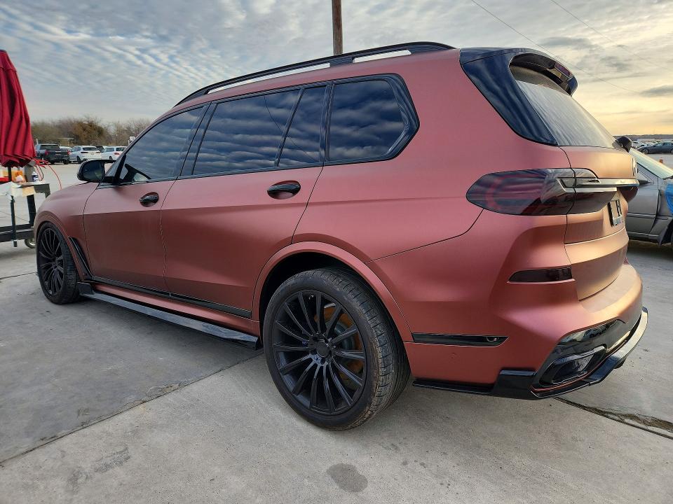 2020 BMW X7 VIN 5UXCW2C0XL0E74708 COPART salvage auction — Front End, OK - CERT OF TITLE-REPOSSESSION, sold $13,400 on 2026-07-09 (photo 2)