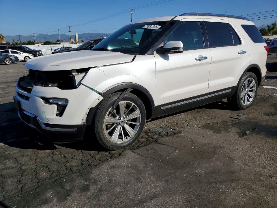 2018 Ford Explorer VIN 1FM5K7FH9JGA69022 — COPART salvage auction photo