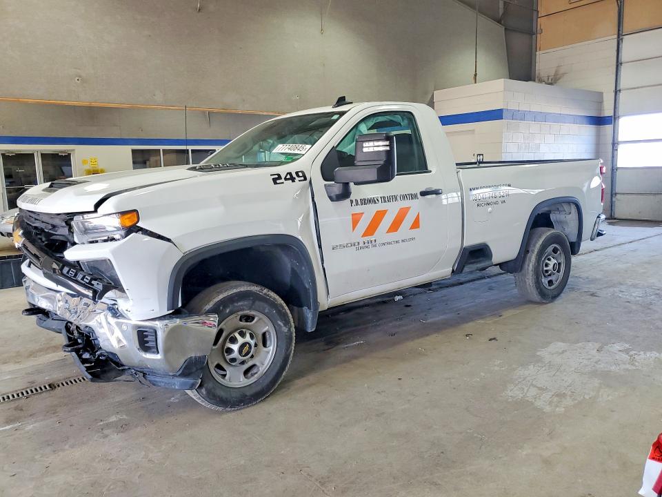 2025 Chevrolet Silverado 2500 VIN 1GC0ALE7XSF182441 — COPART salvage auction photo