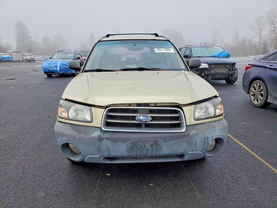 2004 Subaru Forester VIN JF1SG65674G735890 COPART salvage auction — REAR END, Or - Lien Papers Salvage, sold $325 on 2026-07-06 (photo 5)