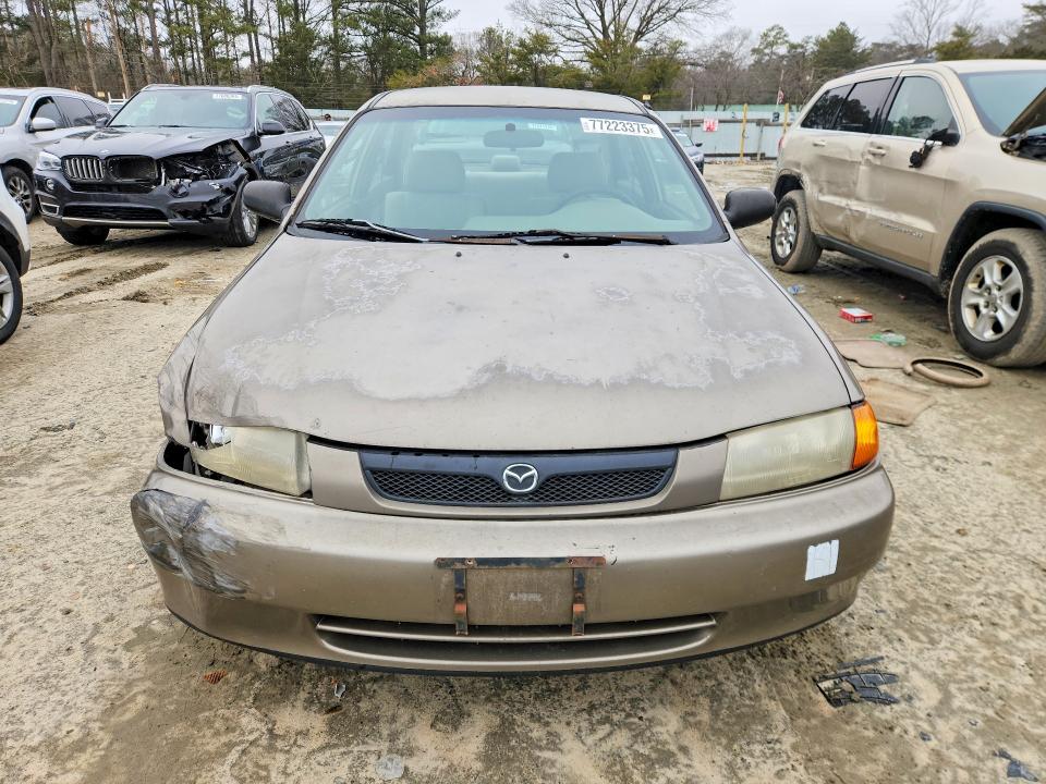 1998 Mazda Protege VIN JM1BC1418W0179387 COPART salvage auction — FRONT END, Md - Cert Of Salvage > 75% Damage, sold $250 on 2026-07-14 (photo 5)