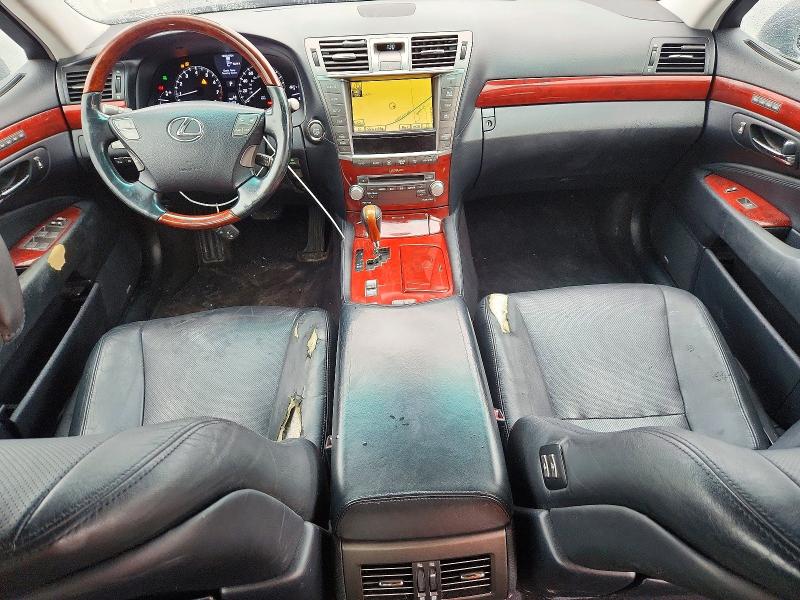 2012 Lexus Ls VIN JTHCL5EF6C5015381 COPART salvage auction — FRONT END, Nj - Certificate Of Title, sold $1,950 on 2026-07-16 (photo 8)