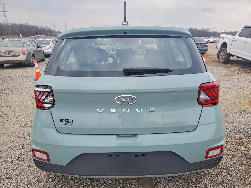 2026 Hyundai Venue VIN KMHRB8A39TU451753 COPART salvage auction — FRONT END, Tn - Salvage Certificate, sold $2,750 on 2026-07-07 (photo 6)