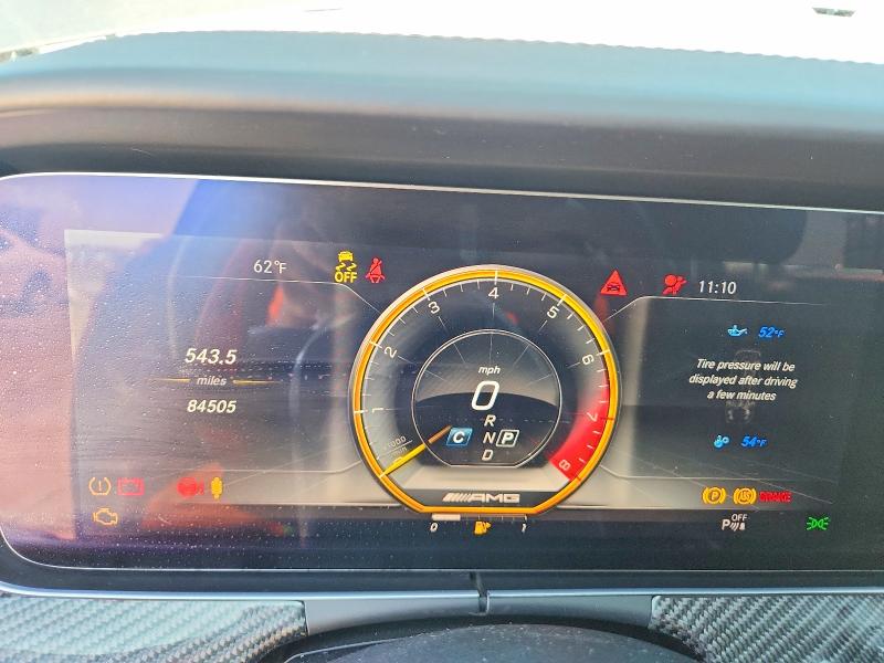 2019 Mercedes-benz VIN WDDZF8KB7KA510786 COPART salvage auction — FRONT END, Tx - Certificate Of Title, sold $500 on 2026-07-30 (photo 9)