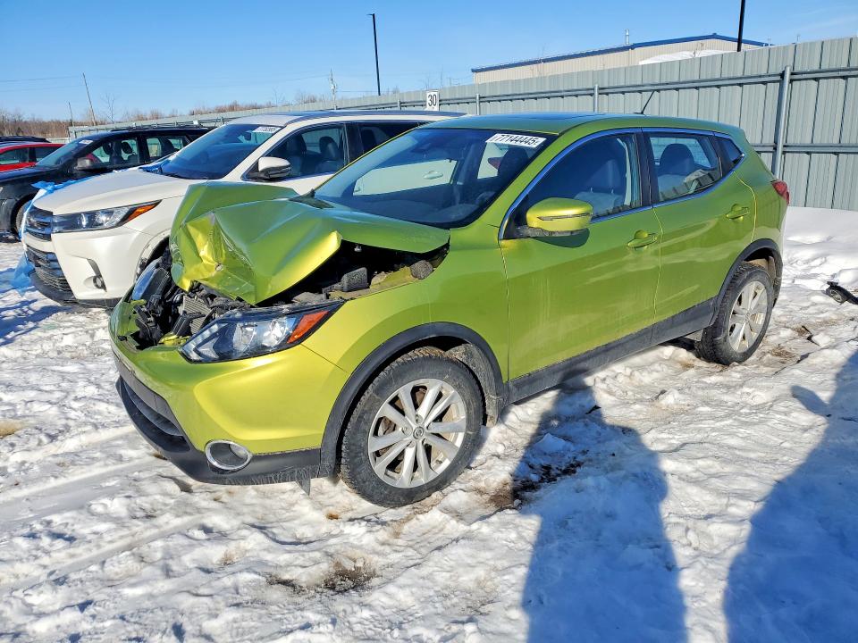 2019 Nissan Rogue sport VIN JN1BJ1CP8KW233485 COPART salvage auction — FRONT END, Other, sold $2,600 on 2026-07-14 (photo 1)