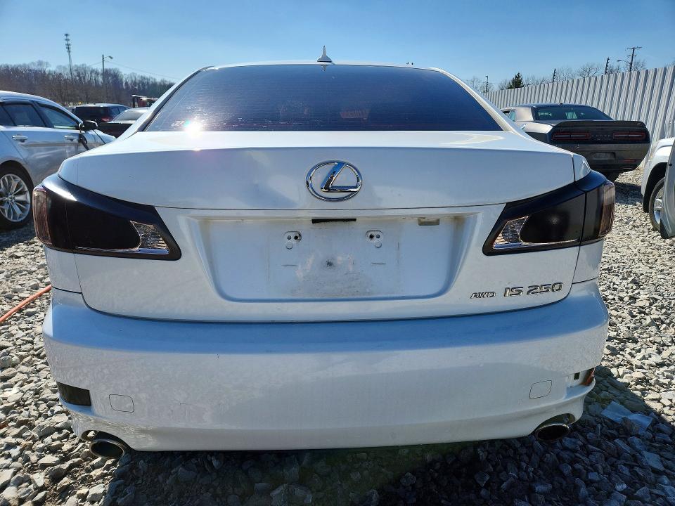 2012 Lexus Is VIN JTHCF5C21C5059490 COPART salvage auction — FRONT END, In - Certificate Of Title (P), sold $2,150 on 2026-07-02 (photo 6)