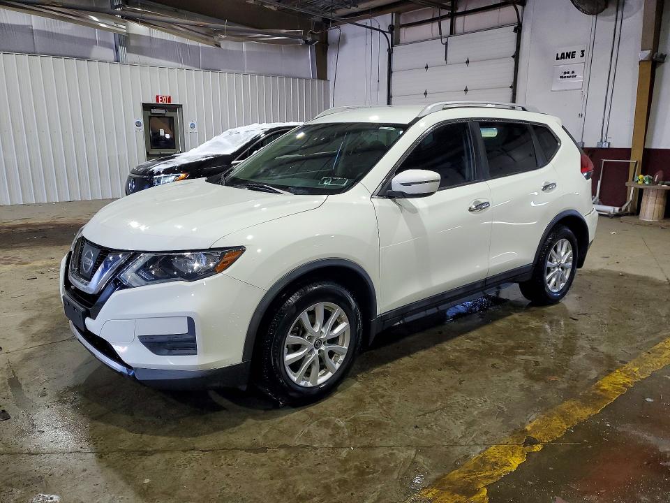 2017 Nissan Rogue VIN 5N1AT2MT2HC881401 COPART salvage auction — FRONT END, Tx - Salvage Vehicle Title, sold $950 on 2026-07-02 (photo 1)