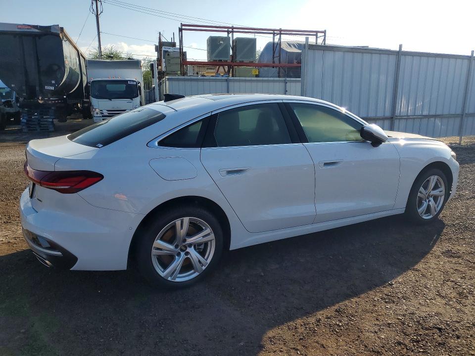 2025 Audi A5 VIN WAU2BCFU3SN044396 COPART salvage auction — Burn Interior, Hi - Certificate Of Title, sold $14,300 on 2026-07-20 (photo 3)
