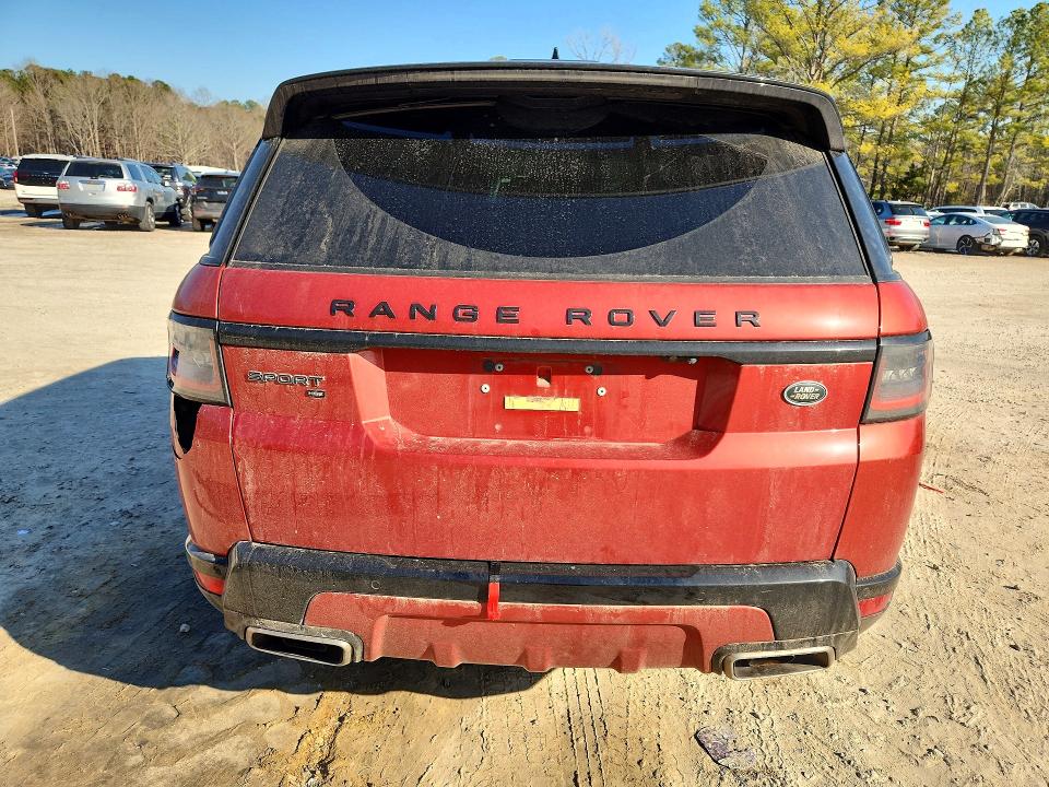 2021 Land rover Range rover sport VIN SALWR2SU5MA795969 COPART salvage auction — FRONT END, Nc - Salvage Certificate Of Title, sold $12,900 on 2026-07-24 (photo 6)