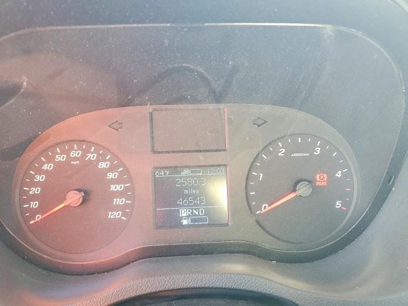 2021 Mercedes-benz Sprinter VIN W1Y4DCHY1MT046597 COPART salvage auction — SIDE, Or - Salvage Title Certificate, sold $14,100 on 2026-07-15 (photo 9)
