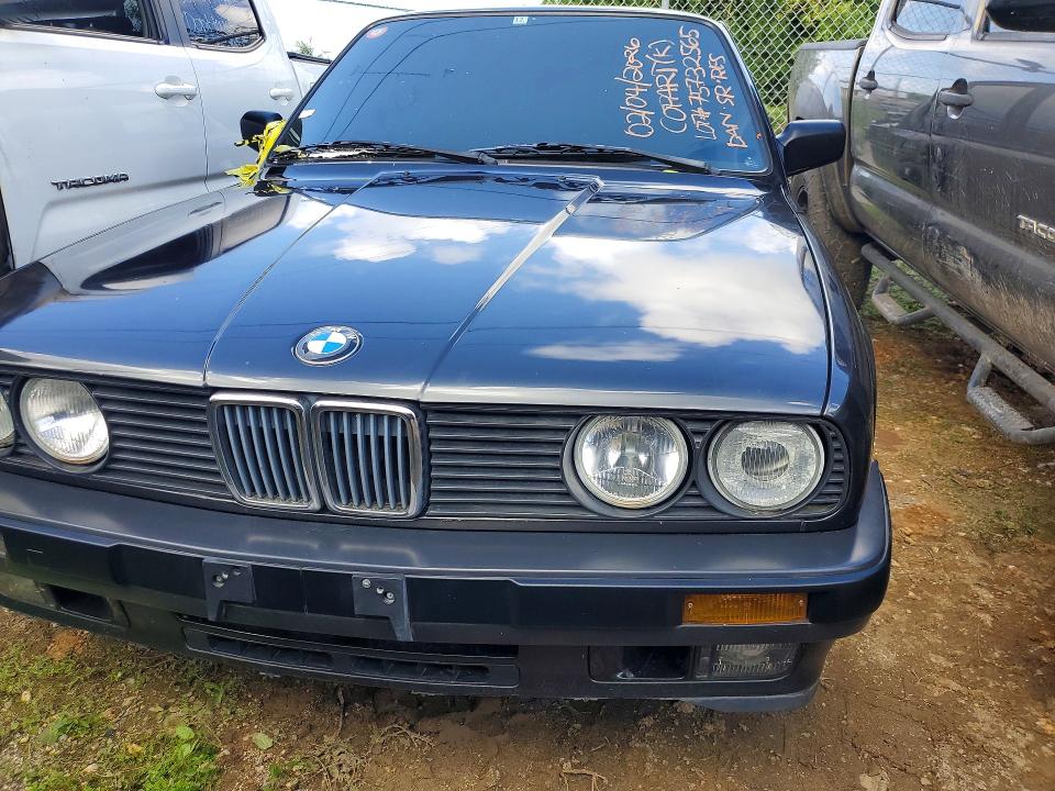 1989 BMW 3 series VIN WBAAD21060AF63647 COPART salvage auction — BURN, Gu - Salvage Certificate, sold $475 on 2026-07-27 (photo 5)