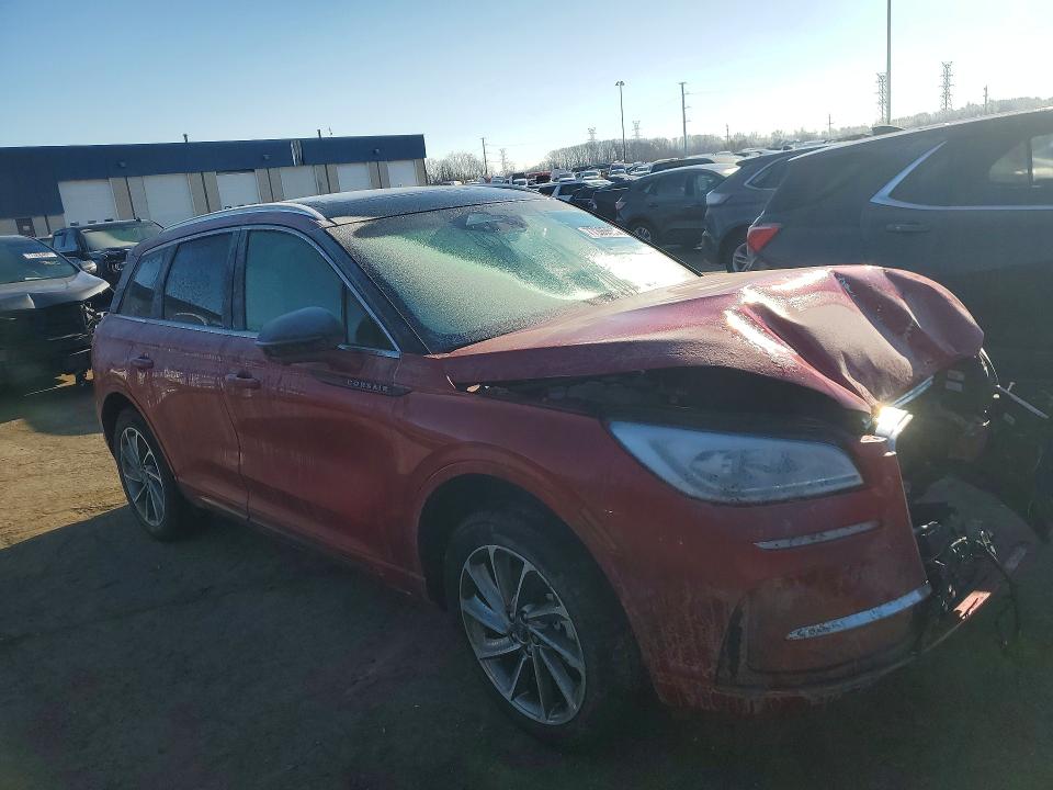 2023 Lincoln Corsair VIN 5LMTJ5DZ5PUL03044 COPART salvage auction — FRONT END, MI - SCRAP CERTIFICATE OF TITLE, sold $4,200 on 2026-07-17 (photo 4)