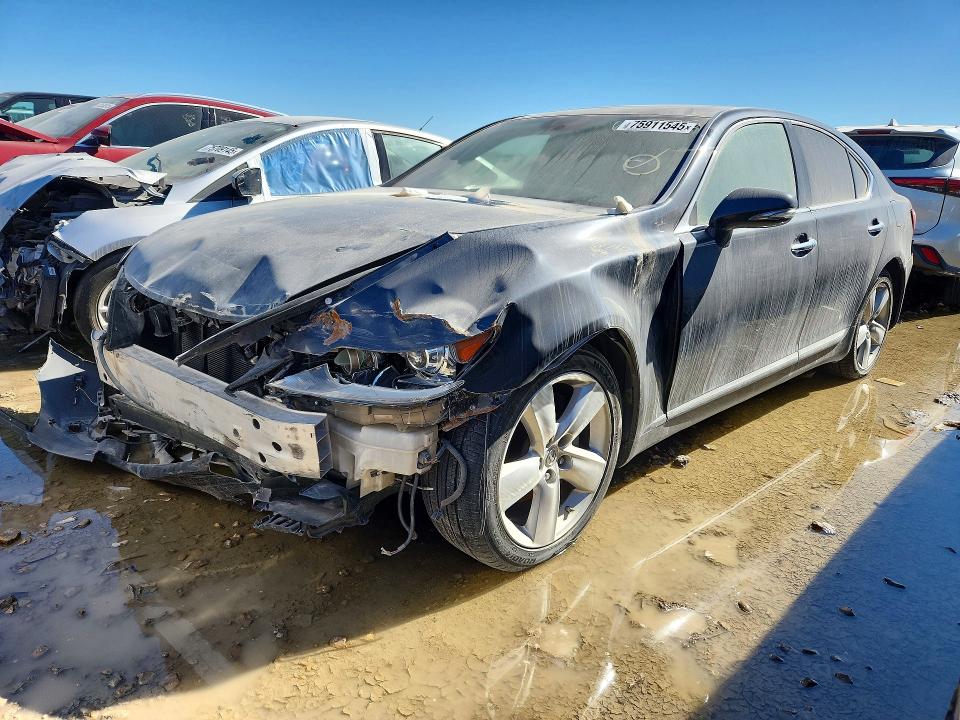 2011 Lexus Ls VIN JTHBL5EF7B5106573 COPART salvage auction — FRONT END, Tx - Salvage Vehicle Title, sold $250 on 2026-07-27 (photo 1)