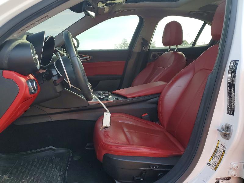 2018 Alfa romeo Giulia VIN ZARFAEEN5J7599016 COPART salvage auction — FRONT END, Id - Salvage Certificate Of Title, sold $2,150 on 2026-07-14 (photo 7)