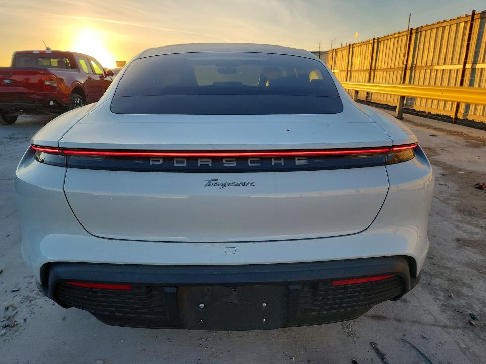 2021 Porsche Taycan VIN WP0AA2Y11MSA13430 COPART salvage auction — FRONT END, Tx - Salvage Vehicle Title, sold $9,600 on 2026-07-28 (photo 6)