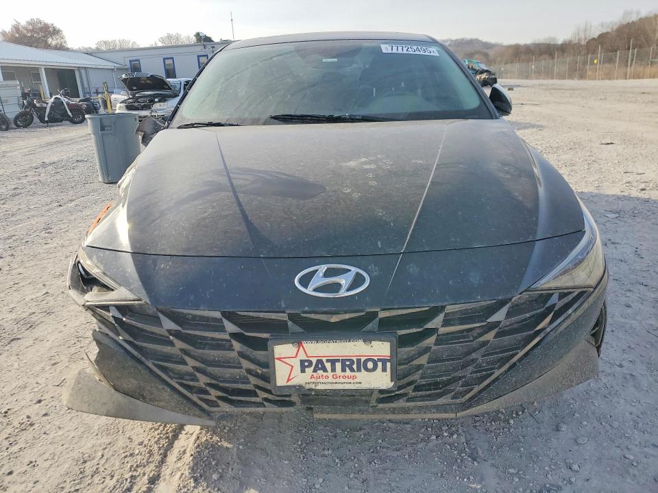 2021 Hyundai Elantra VIN KMHLP4AG3MU172125 COPART salvage auction — FRONT END, Ok - Cert Of Title-Salvage, sold $4,100 on 2026-07-08 (photo 5)