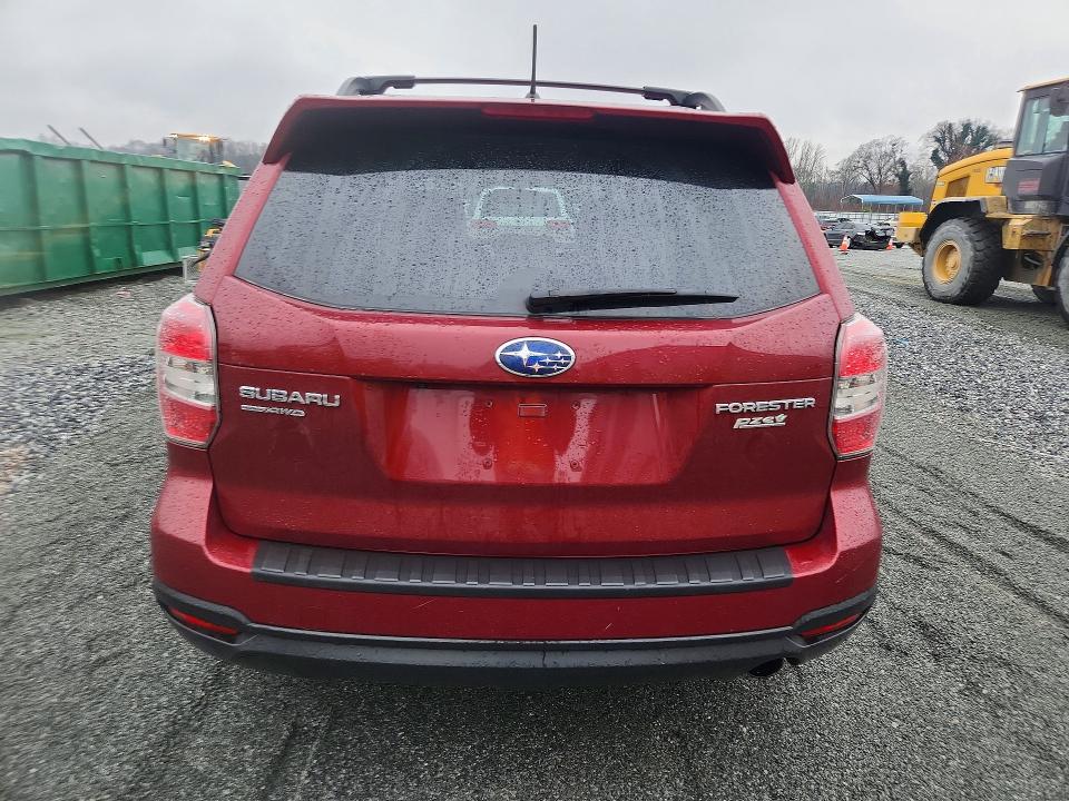 2014 Subaru Forester VIN JF2SJAHC3EH460922 COPART salvage auction — FRONT END, SC - CERT OF TITLE-SALVAGE, sold $725 on 2026-07-06 (photo 6)