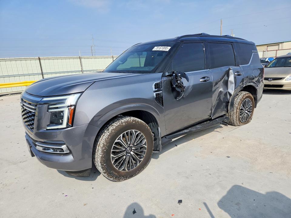 2026 Nissan Armada VIN JN8AY3EA3T9015001 — COPART salvage auction photo