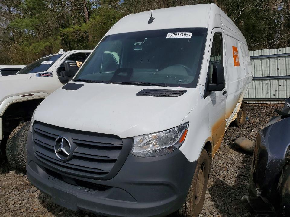 2025 Mercedes-benz Sprinter 2500 VIN W1Y4KCHY7ST229537 COPART salvage auction — REAR END, Tx - Salvage Vehicle Title, sold $13,800 on 2026-07-08 (photo 1)