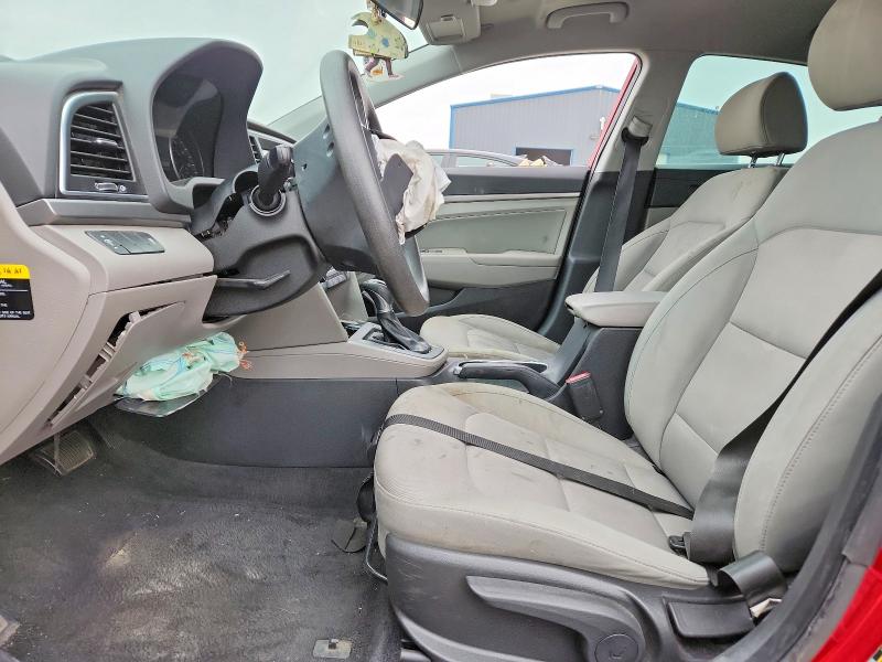 2017 Hyundai Elantra VIN KMHD84LF7HU142749 COPART salvage auction — FRONT END, Ga - Cert Of Title-Salvage, sold $350 on 2026-07-31 (photo 7)