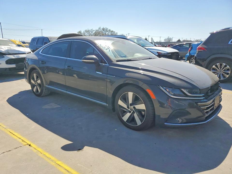 2021 Volkswagen Arteon VIN WVWAR7AN2ME008333 COPART salvage auction — REAR END, Tx - Certificate Of Title, sold $2,850 on 2026-07-09 (photo 4)