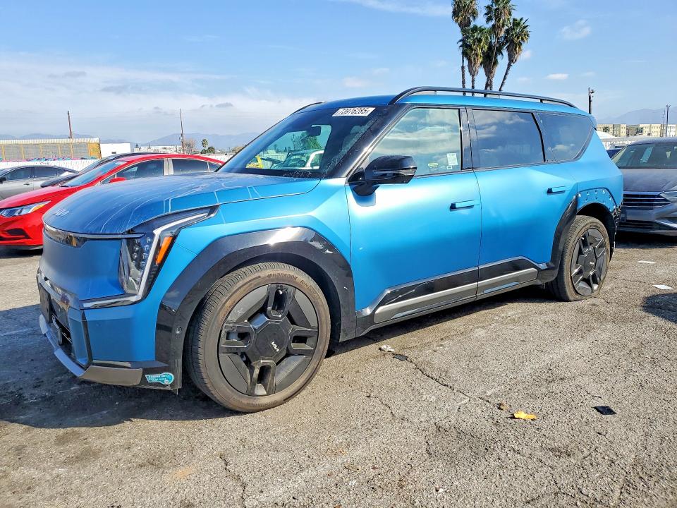 2024 Kia Ev9 VIN KNDAEFS56R6031720 COPART salvage auction — REAR END, Ca - Salvage Certificate, sold $17,800 on 2026-07-02 (photo 1)