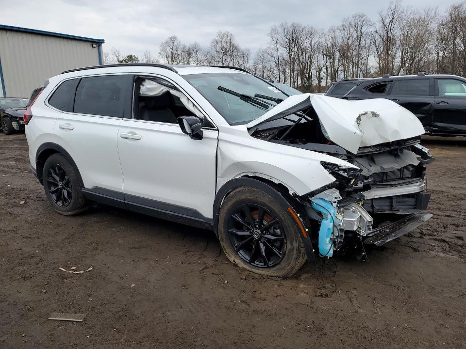 2024 Honda Cr-v VIN 7FARS6H86RE072581 COPART salvage auction — FRONT END, MD - CERT OF SALVAGE > 75% DAMAGE, sold $10,300 on 2026-07-07 (photo 4)