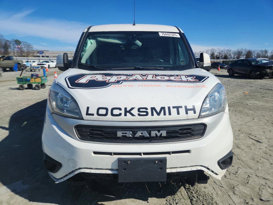 2019 Ram Promaster city VIN ZFBHRFBB9K6L98287 COPART salvage auction — SIDE, NC - SALVAGE CERTIFICATE OF TITLE, sold $1,200 on 2026-08-12 (photo 5)