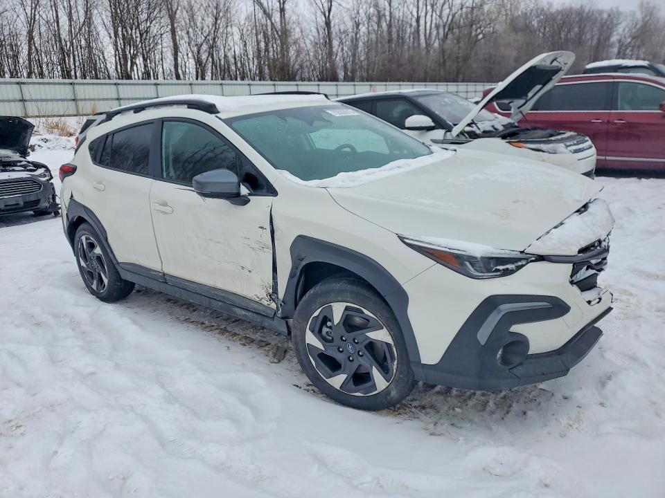 2025 Subaru Crosstrek VIN 4S4GUHM67S3783606 COPART salvage auction — FRONT END, Mi - Certificate Of Title, sold $9,000 on 2026-07-22 (photo 4)