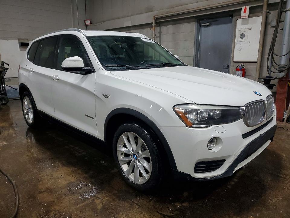 2016 BMW X3 VIN 5UXWX9C53G0D86877 COPART salvage auction — FRONT END, Ct - Cert Of Title-Salvage, sold $1,900 on 2026-07-07 (photo 4)