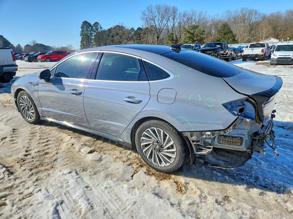 2024 Hyundai Sonata VIN KMHL54JJ1RA087021 COPART salvage auction — REAR END, Ar - Cert Of Title-Salvage, sold $13,600 on 2026-07-13 (photo 2)