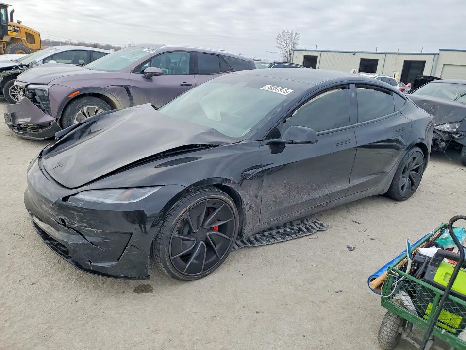 2026 Tesla Model 3 VIN 5YJ3E1ET1TF131158 COPART salvage auction — ALL OVER, Wv - Salvage Certificate, sold $14,600 on 2026-07-28 (photo 1)