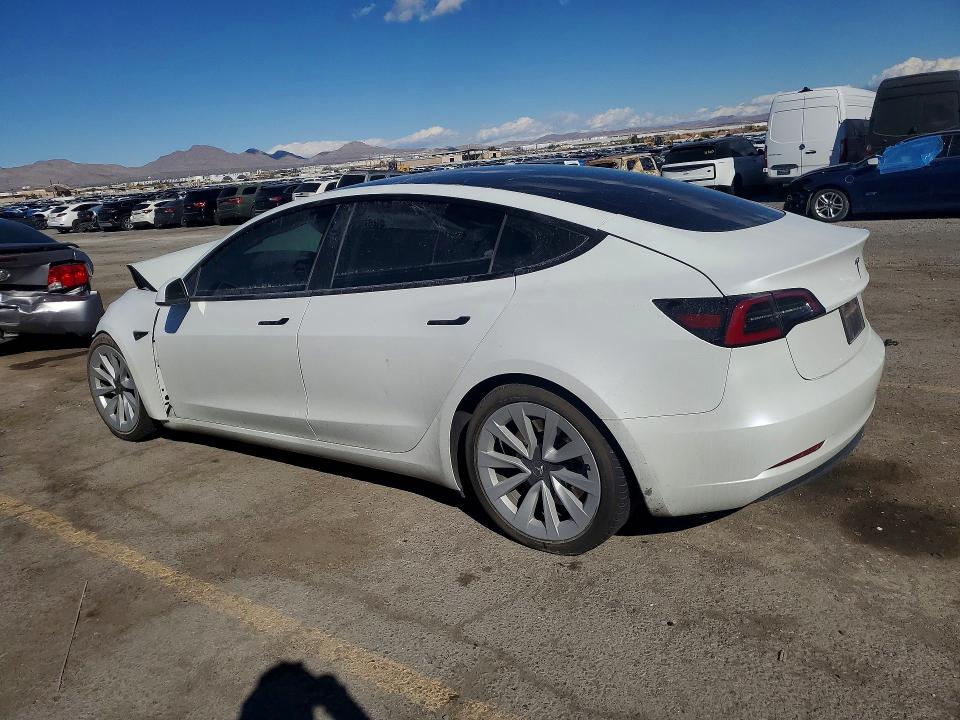 2023 Tesla Model 3 VIN 5YJ3E1EA3PF450338 COPART salvage auction — FRONT END, Nv - Salvage Title, sold $4,000 on 2026-07-14 (photo 2)