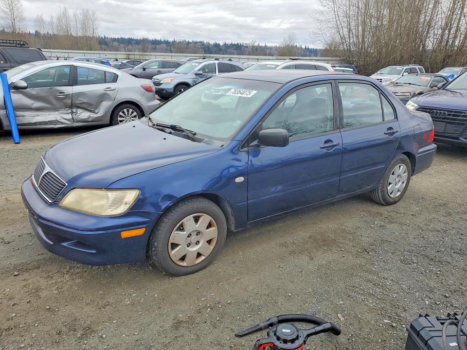 2002 Mitsubishi Lancer VIN JA3AJ26E42U056534 COPART salvage auction — REAR END, Wa - Affidavit In Lieu Of Title, sold $275 on 2026-07-13 (photo 1)